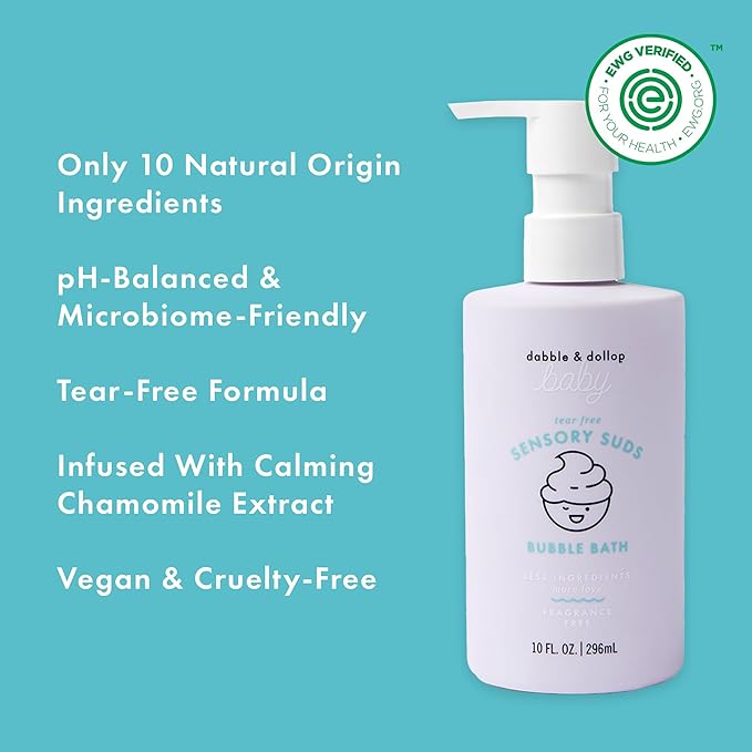 Dabble & Dollop Baby Bubble Bath - Image 4