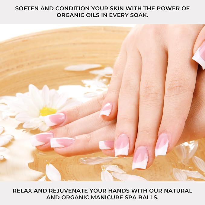 Ginger Lily Farms Botanicals Manicure Spa Balls Ocean, Manicure Soak Balls - Image 6