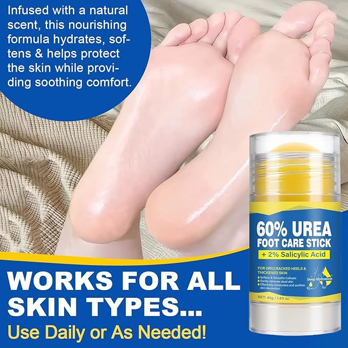 60% Urea Stick with 2% Salicylic Acid, Maximum Strength Callus Remover & - Image 9