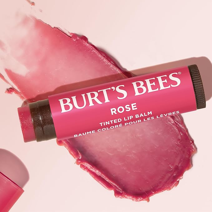 Burt's Bees Lip Tint Balm with Long Lasting 2 in 1 Duo Tinted Balm Formula - Image 8