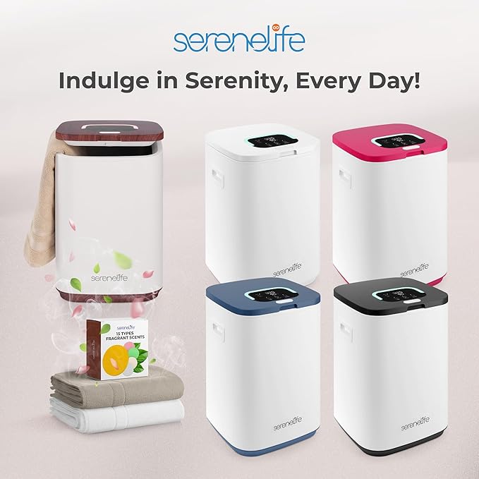 SereneLife Towel Warmer - 23L Capacity Bucket - Image 7