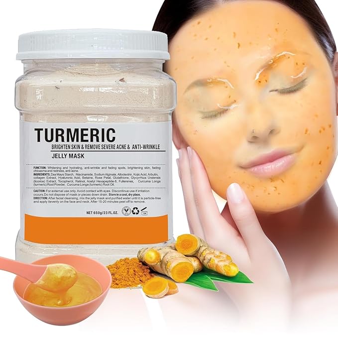Jelly Mask for Facials Professional, Hydrating & Moisturizing Peel-Off Natural by Unknown