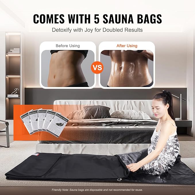 Happybuy Sauna Blanket for Home Detox, Portable - Image 6