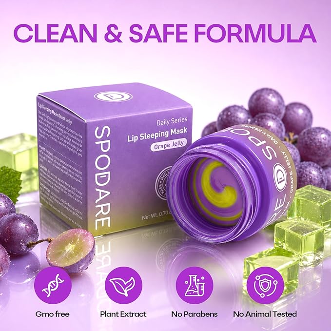 SPODARE Lip Mask Grape 20g - Image 9