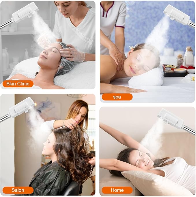 Professional Facial Steamer, Face Steamer Upgrade PTC Heating, Esthetician - Image 6
