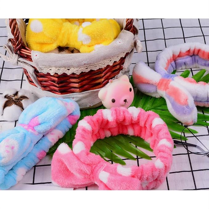 8 Pcs Spa Headbands for Women Facial Makeup Headband Stocking Stuffers For - Image 6