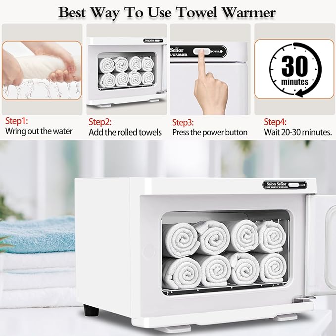 Salon Señor Small Towel Warmer, Hot towel Cabinet - Image 5