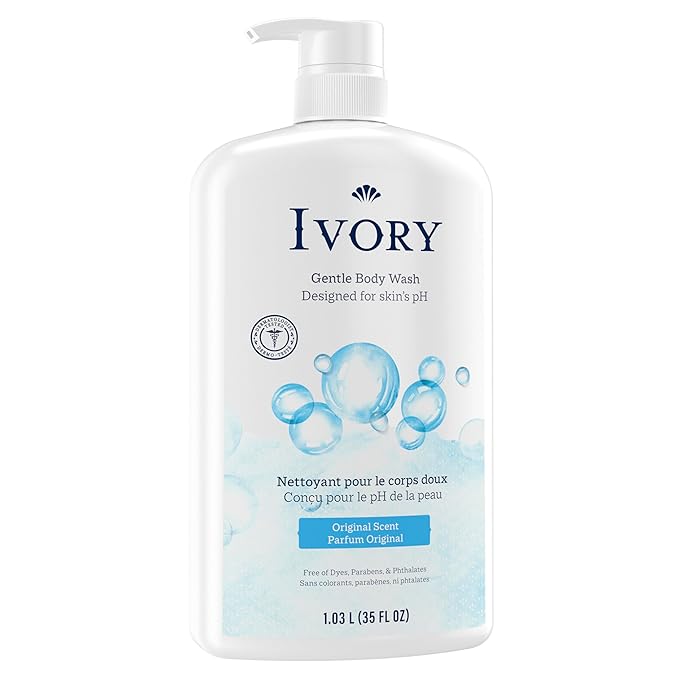 Ivory Body Wash + Gentle Bath Bar Soap Bundle Designed - Image 8