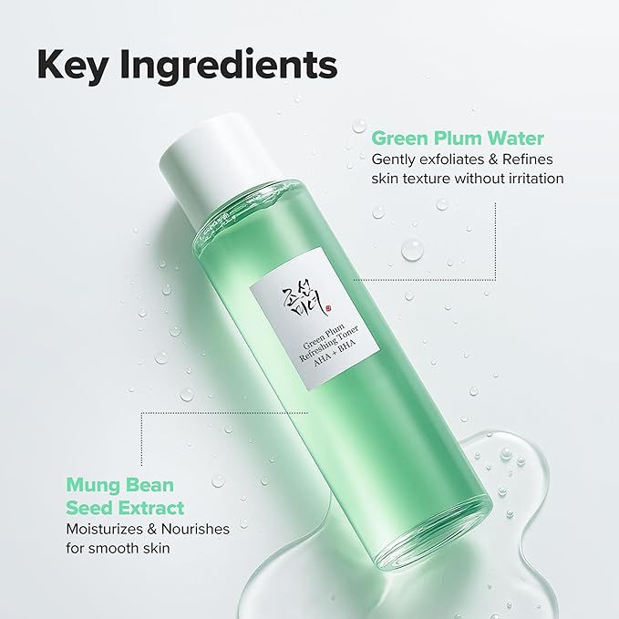 Beauty of Joseon Green Plum AHA BHA Toner Refreshing Facial Essence Moisturizer - Image 5