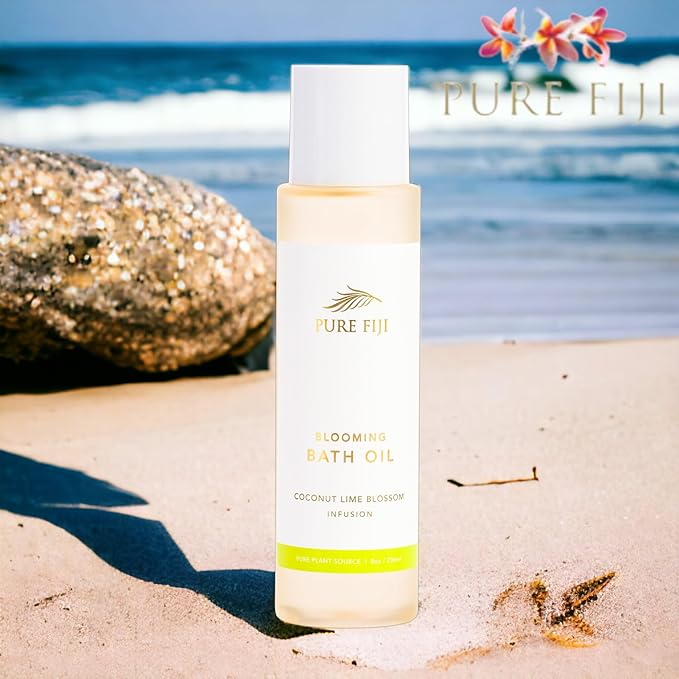 Pure Fiji Bath Oil, Conditioning Body Moisturizer - Image 7