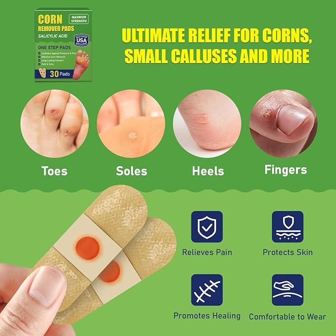 WABRINY Maximum Strength Corn Removers Pads - Image 3