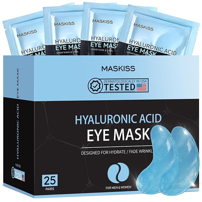 Maskiss Under Eye Patches, Hyaluronic Acid Eye Masks by Maskiss