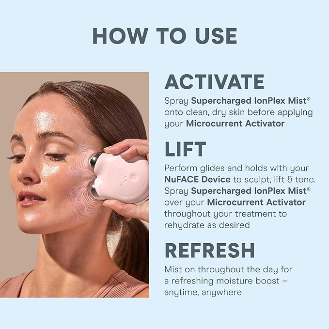 NuFACE Supercharged IonPlex Facial Mist - Image 4