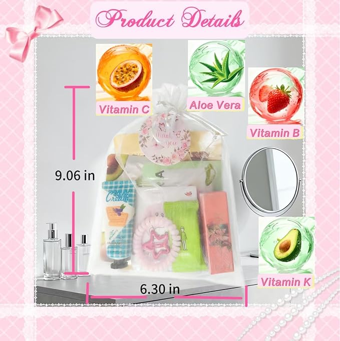 77PCS Spa Party Supplies for Girls, Spa Party Favors Include Facial Masks - Image 3