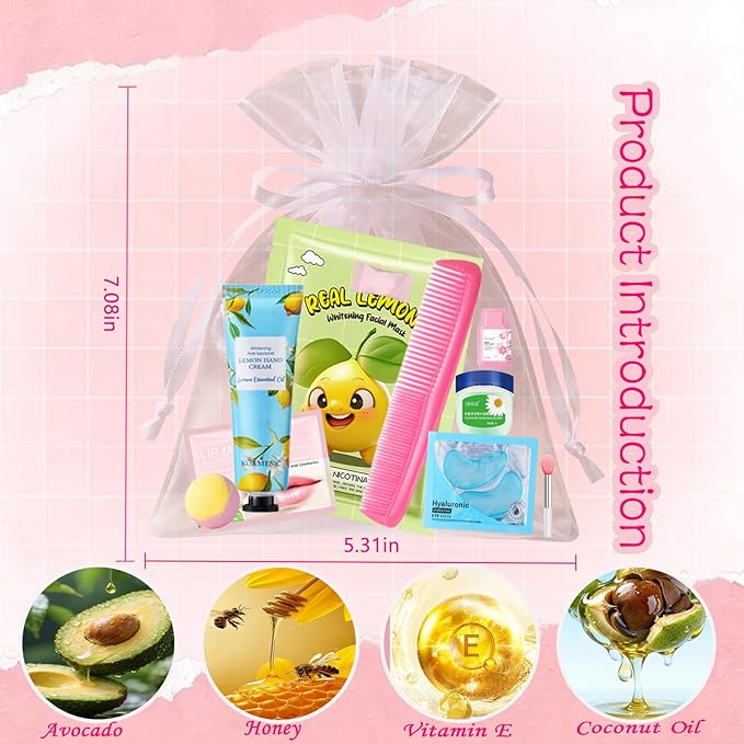 144 PCS Spa Party Supplies for Women, Spa Party Favors Include Face Masks - Image 3