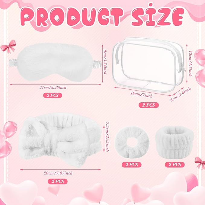 Hoteam 10 Pcs Spa Party Supplies Gift - Image 2