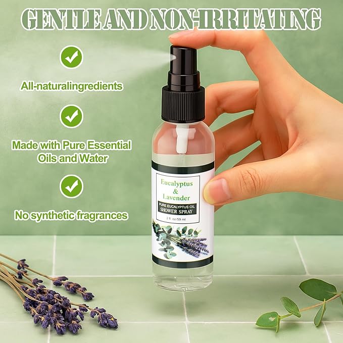 Frienda 6 Pack Eucalyptus Shower Spray - Image 5