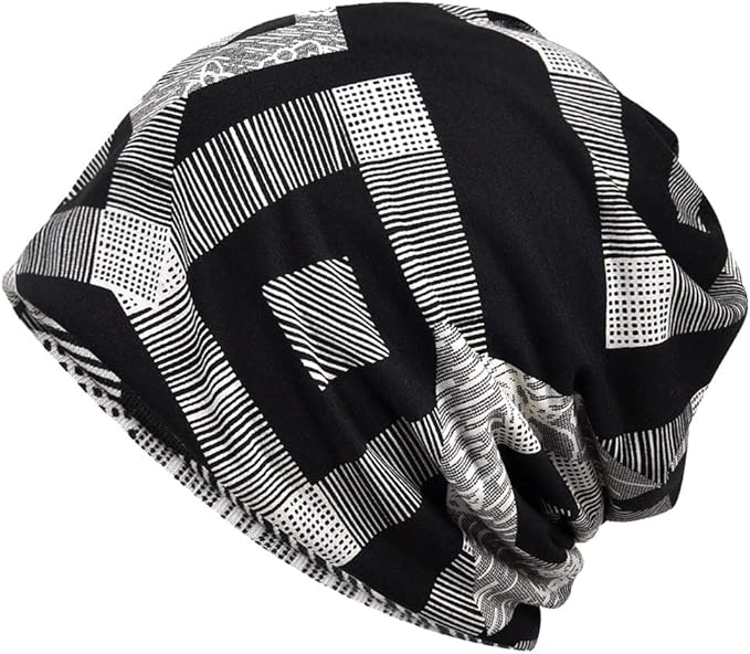 Women's Summer Beanie for Men Hat Boho Hats Adult Dwarf Hats Chemo Cap Cancer - Image 4
