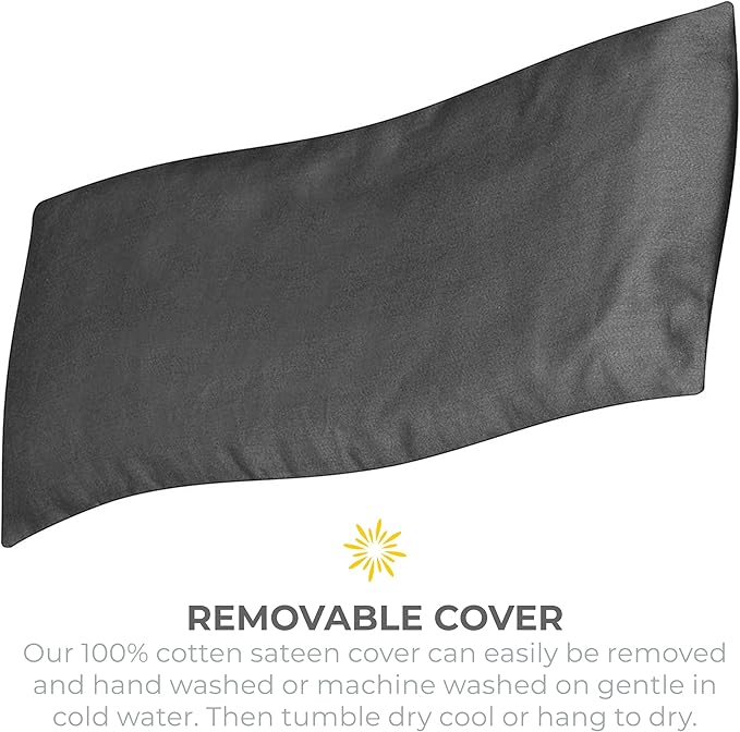 Sunshine Yoga 4-Pack Unscented Sateen Eye Pillows, Low-Luster, 9’’ x 4’’ - Image 4