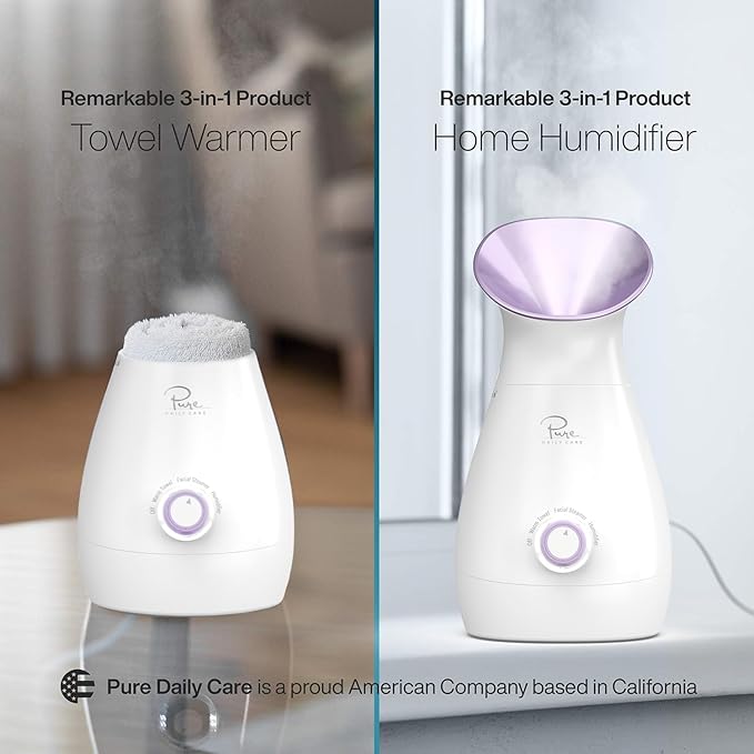 NanoSteamer Large 3-in-1 Nano Ionic Facial Steamer - Image 6