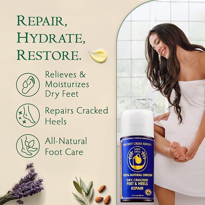 Dry Cracked Heels Repair | Organic Foot Cream - Image 2