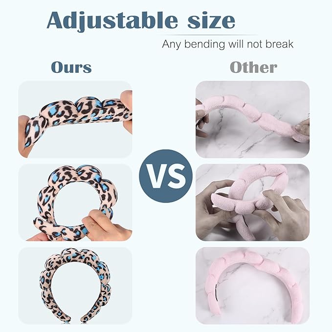 Ztomine Spa Headbands for Washing Face or Facial - Image 4