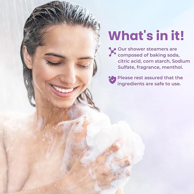 CalmNFiz Shower Steamers 8 Scents - Image 3