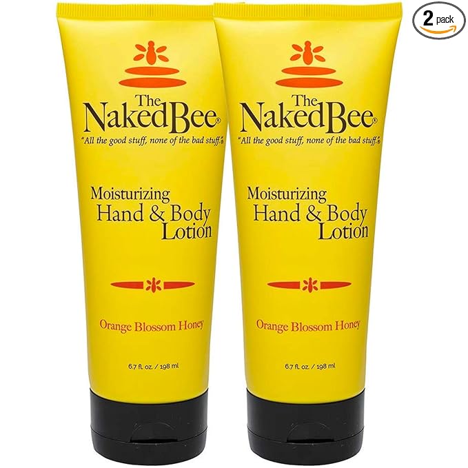 The Naked Bee Orange Blossom Honey Hand and Body Lotion, 6.7oz by TheNakedBee