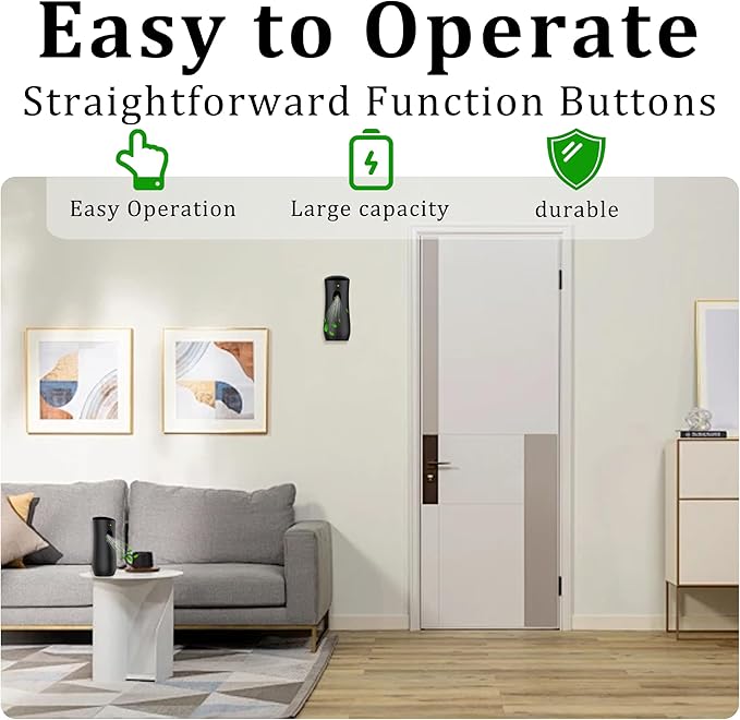 Automatic Air Freshener Spray Dispenser, Free Standing or Wall Mounted - Image 3