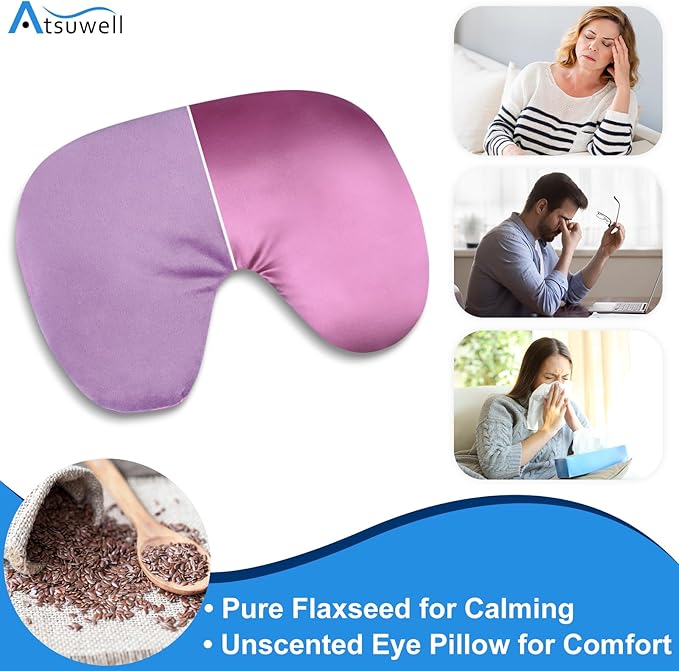 Atsuwell Sinus Mask, Warm Cold Compress Eye Mask - Image 3