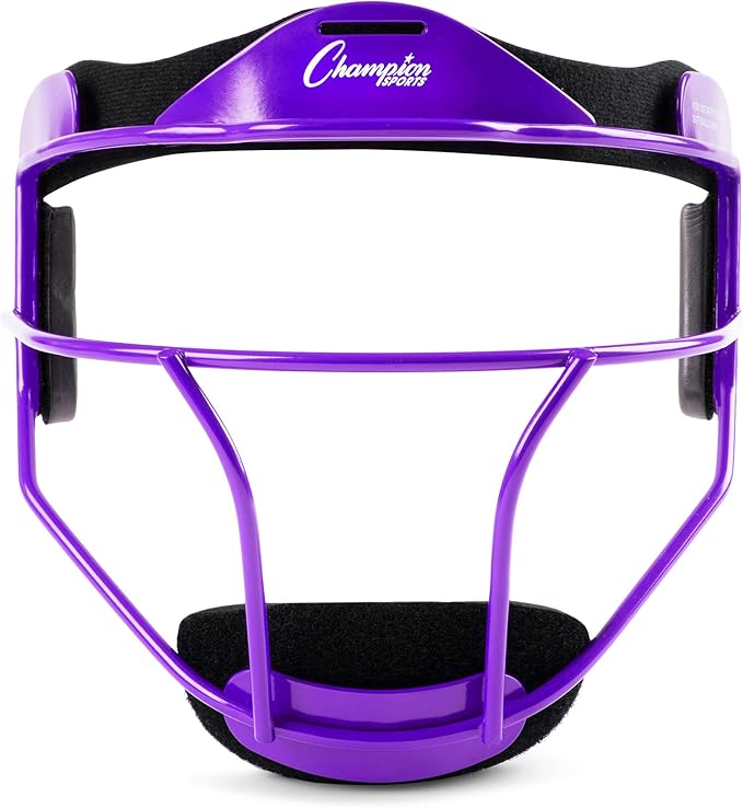 Champion Sports Steel Softball Face Mask – Durable Fielder’s Mask by ChampionSports
