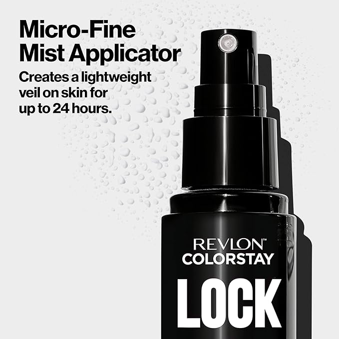 Revlon Colorstay 24 Hr Lock Setting Mist, Keeps Face Makeup from Melting & - Image 4