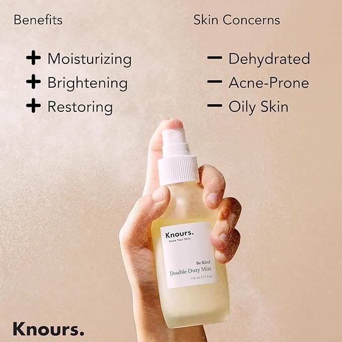 Knours Korean Hydrating Jojoba Oil + Aloe Vera H2O | Knours Be Kind Face Mist - Image 5