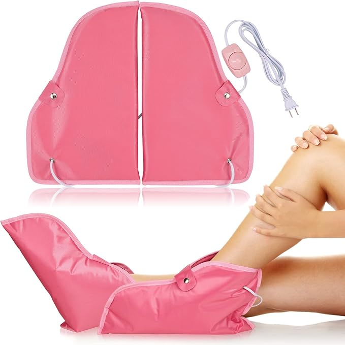 Noverlife Paraffin Wax Heated Booties, Electric Heated Nail Art Pedicure Foot by Noverlife