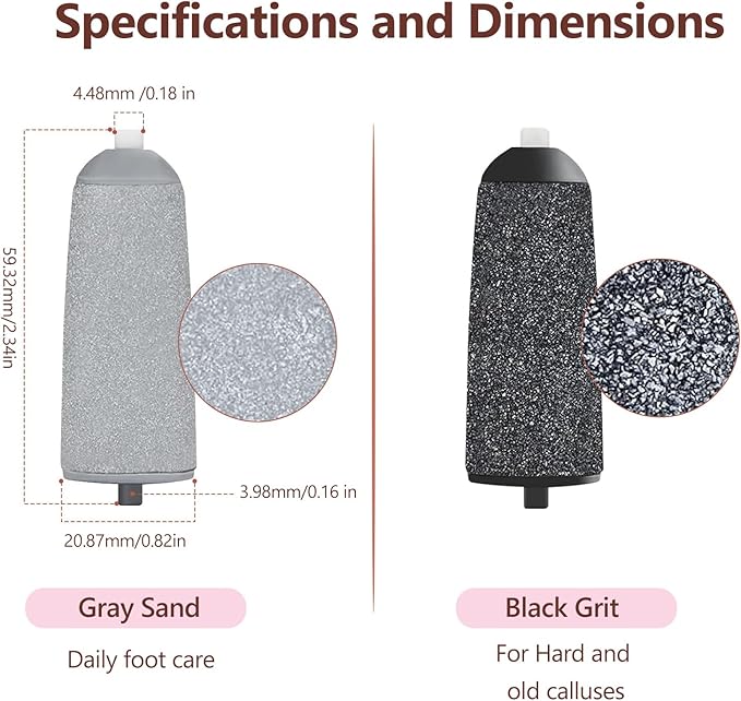 9 Pack Pedicures Replacement Heads - Image 3