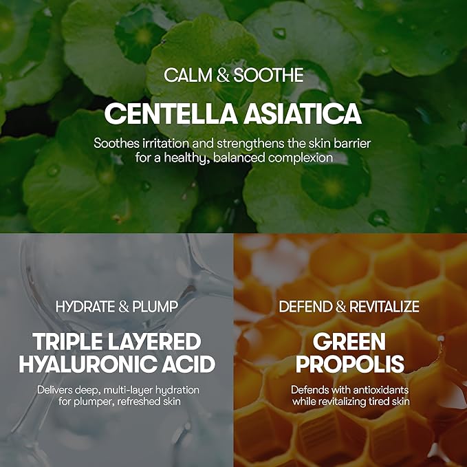 VT COSMETICS CICA Daily Soothing Mask 30 Sheets, Centella Asiatica & Hyaluronic - Image 3