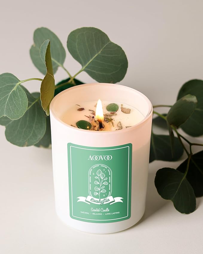 AOOVOO Eucalyptus Scented Candles - Image 3