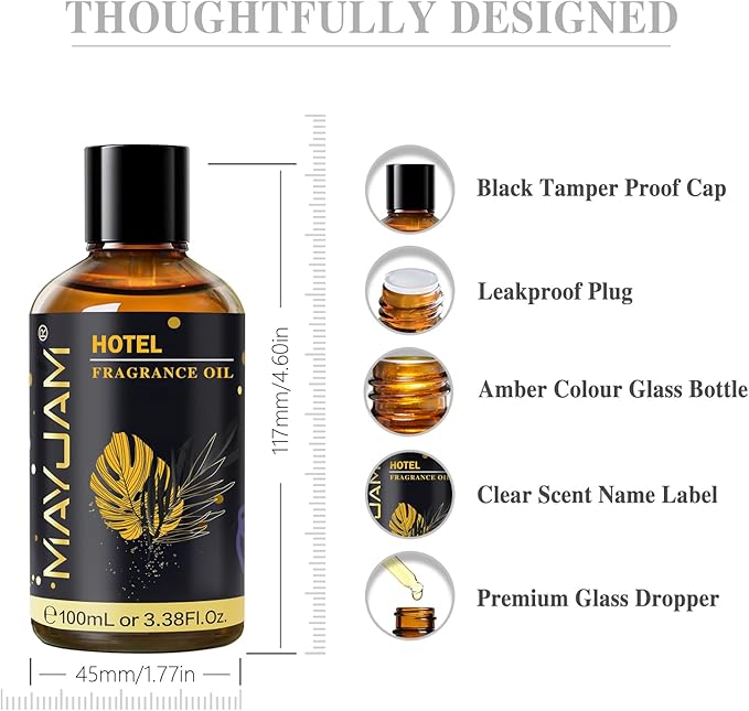 Hotel Fragrance Oil Essential Oil, MAYJAM 3.38FL.OZ Hotel Oil Scents - Image 8