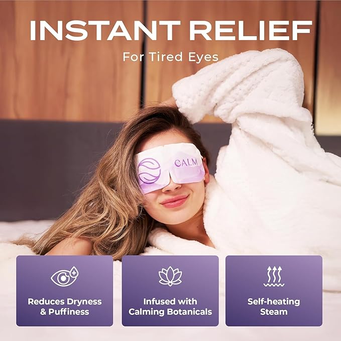 Body Restore Heated Eye Mask for Dry Eyes 5 Pack – Mothers Day Gifts for Mom - Image 8