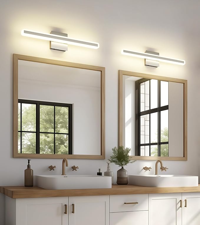 JUSHENG Brushed Nickel Vanity Lights - Image 7