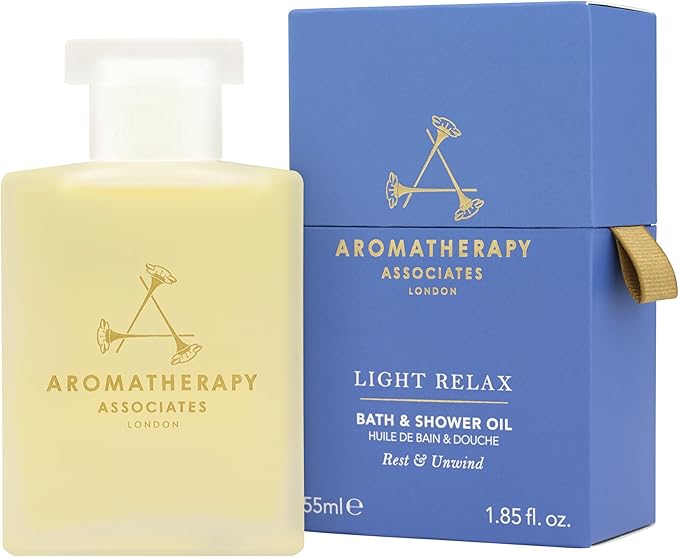 Aromatherapy Associates Light Relax Bath and Shower Oil, Natural Body Oil to by AromatherapyAssociates