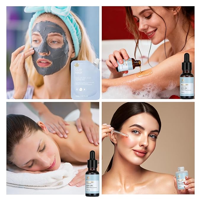 23 Pcs Mother's Day Gifts for Mom, Ylang Facial Skin Care Gift Set, Bath and - Image 6