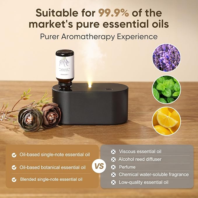 Waterless Diffuser for Home Essential Oil Diffuser, Aromatherapy Diffuser - Image 4