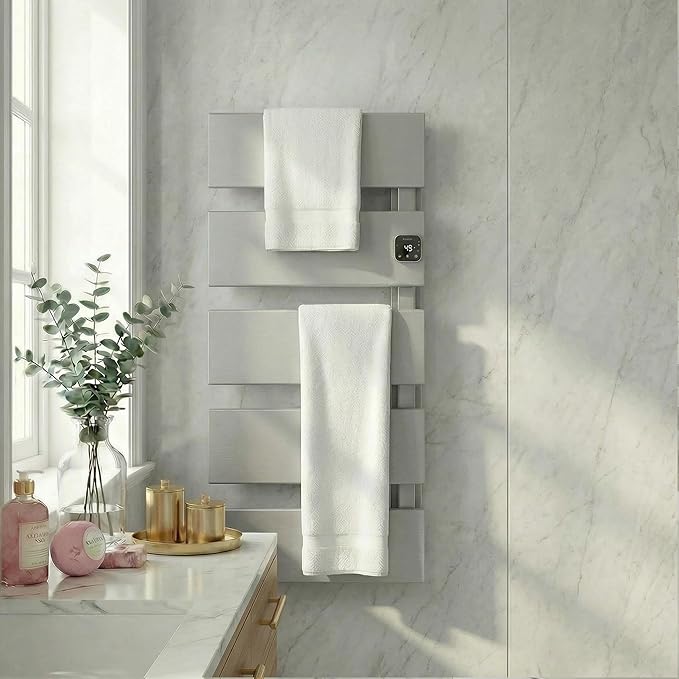 Electric Towel Warmer, Heated Towel Rack - Image 5