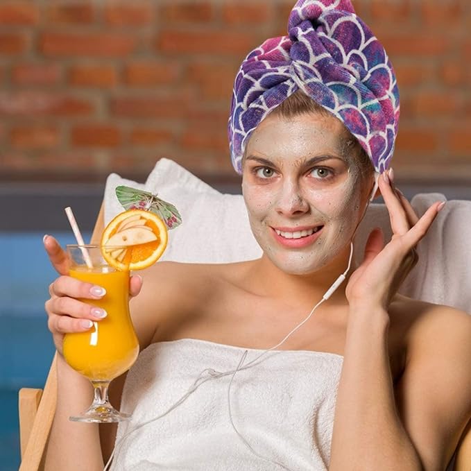 MADHOLLY Fast Drying Microfiber Hair Towel - Image 5