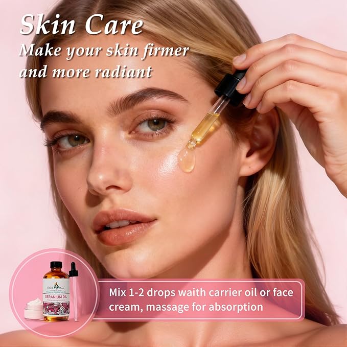 EVOKE OCCU Pure & Natural Geranium Essential Oil - Image 2