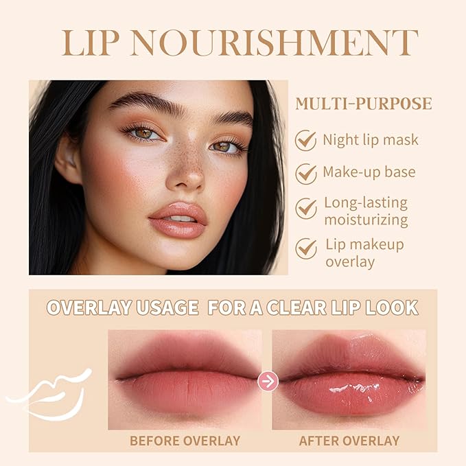 URQT Lip Butter Balm, Nourishing & Softening Lip Care - Image 4