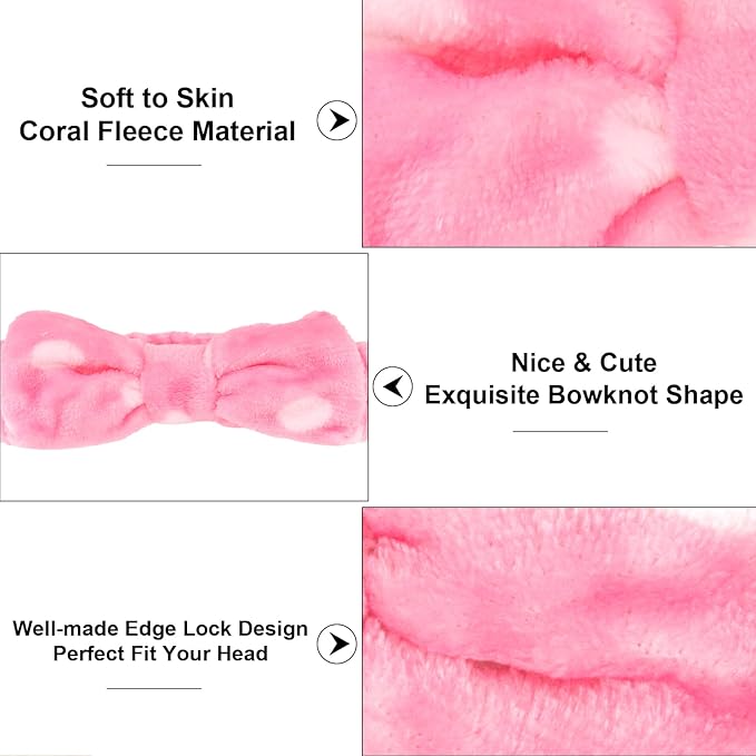 Casoty 6 Pcs Spa Headbands, Hair Holder - Image 7