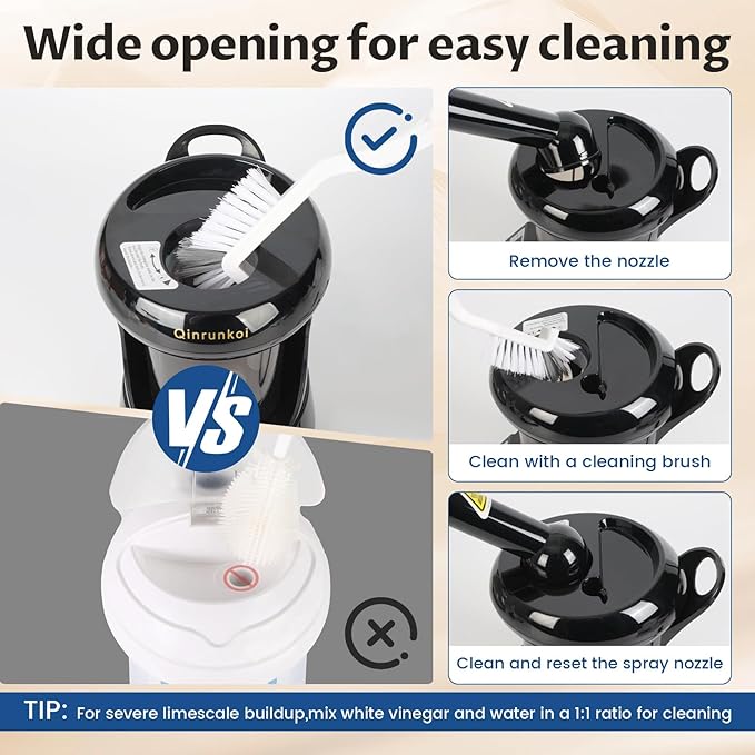 Hair Steamer 2 in 1 Face Steamer, Ozone Facial Steamer, Portable Tabletop - Image 7