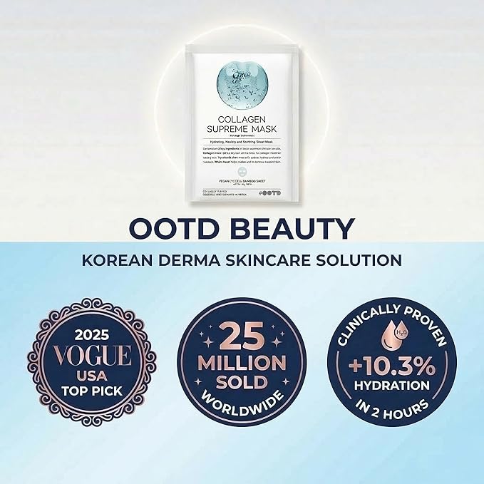 #OOTD Collagen Hydrating Sheet Masks - Image 8